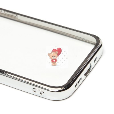 Чехол-накладка для Apple iPhone 13 Pro - (005) (серебяный) - SC215