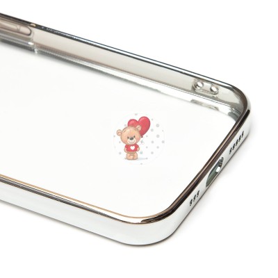 Чехол-накладка для Apple iPhone 13 Pro - (005) (серебяный) - SC215