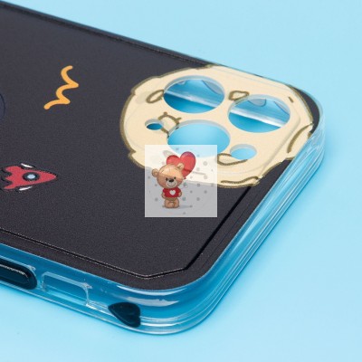 Чехол-накладка для Apple iPhone 11 Pro - (002) (черный) - SC233 Чехол-накладка для Apple iPhone 11 Pro - (002) (черный) - SC233