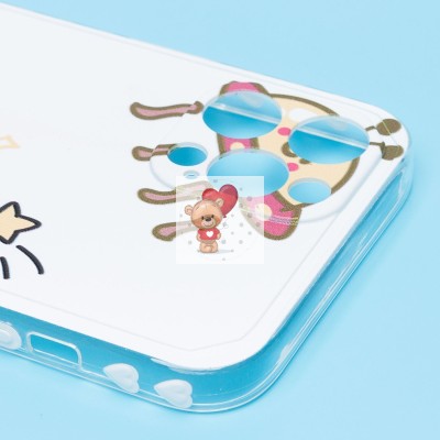 Чехол-накладка для Apple iPhone 12 Pro Max - (001) (белый) - SC233 Чехол-накладка для Apple iPhone 12 Pro Max - (001) (белый) - SC233