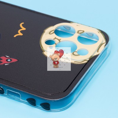 Чехол-накладка для Apple iPhone 12 Pro Max - (002) (черный) - SC233 Чехол-накладка для Apple iPhone 12 Pro Max - (002) (черный) - SC233