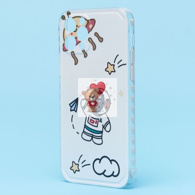 Чехол-накладка для Apple iPhone 12 Pro - (001) (белый) - SC233 Чехол-накладка для Apple iPhone 12 Pro - (001) (белый) - SC233