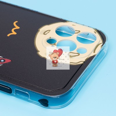 Чехол-накладка для Apple iPhone 12 Pro - (002) (черный) - SC233 Чехол-накладка для Apple iPhone 12 Pro - (002) (черный) - SC233