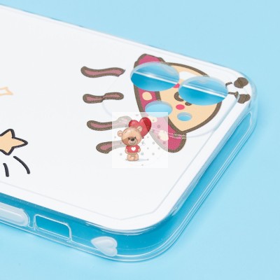 Чехол-накладка для Apple iPhone 12 - (001) (белый) - SC233