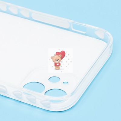 Чехол-накладка для Apple iPhone 12 - (001) (белый) - SC233