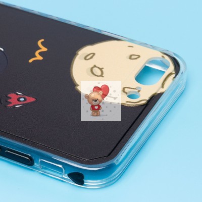 Чехол-накладка для Apple iPhone 7 Plus - (002) (черный) - SC233