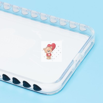 Чехол-накладка для Apple iPhone 7 Plus - (002) (черный) - SC233