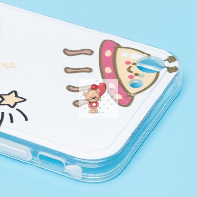 Чехол-накладка для Apple iPhone 7 - (001) (белый) - SC233