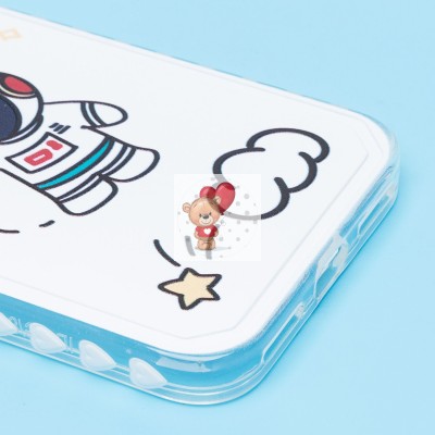 Чехол-накладка для Apple iPhone 7 - (001) (белый) - SC233