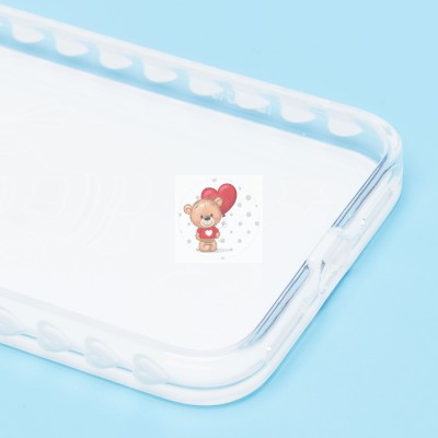 Чехол-накладка для Apple iPhone 7 - (001) (белый) - SC233