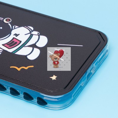 Чехол-накладка для Apple iPhone SE 2020 - (002) (черный) - SC233