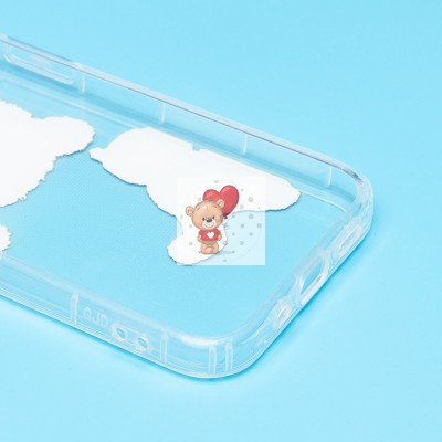 Чехол-накладка для Apple iPhone 12 mini - (003) (прозрачный) - SC249 Чехол-накладка для Apple iPhone 12 mini - (003) (прозрачный) - SC249