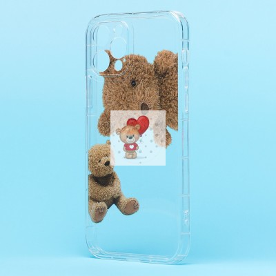 Чехол-накладка для Apple iPhone 12 Pro - (003) (прозрачный) - SC249 Чехол-накладка для Apple iPhone 12 Pro - (003) (прозрачный) - SC249