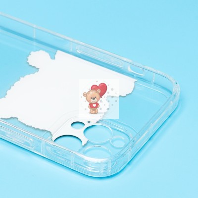 Чехол-накладка для Apple iPhone 12 Pro - (003) (прозрачный) - SC249 Чехол-накладка для Apple iPhone 12 Pro - (003) (прозрачный) - SC249