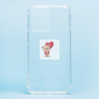 Чехол-накладка для Apple iPhone 13 Pro тех.уп (прозрачный) - SC259 противоударный