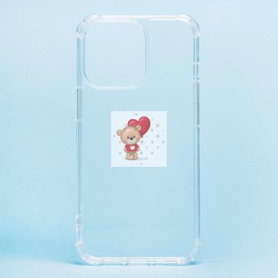 Чехол-накладка для Apple iPhone 13 Pro тех.уп (прозрачный) - SC259 противоударный