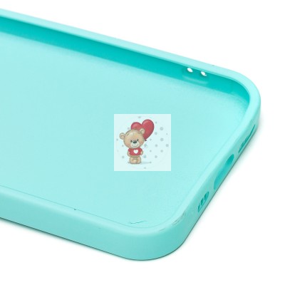 Чехол-накладка для Apple iPhone 12 (мятный) - SC262