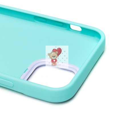 Чехол-накладка для Apple iPhone 12 (мятный) - SC262