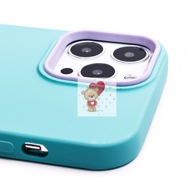 Чехол-накладка для Apple iPhone 13 Pro Max (мятный) - SC262