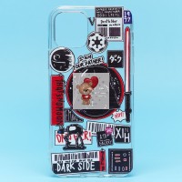 Чехол-накладка для Apple iPhone 12 - (001) (прозрачный) - SC271