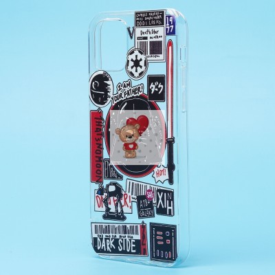 Чехол-накладка для Apple iPhone 12 - (001) (прозрачный) - SC271