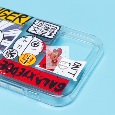 Чехол-накладка для Apple iPhone 12 - (002) (прозрачный) - SC271