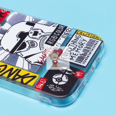 Чехол-накладка для Apple iPhone 12 - (002) (прозрачный) - SC271