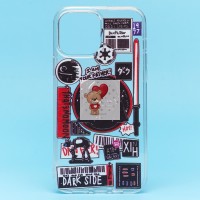 Чехол-накладка для Apple iPhone 13 Pro Max - (001) (прозрачный) - SC271