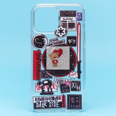 Чехол-накладка для Apple iPhone 13 Pro Max - (001) (прозрачный) - SC271