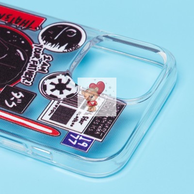 Чехол-накладка для Apple iPhone 13 Pro Max - (001) (прозрачный) - SC271