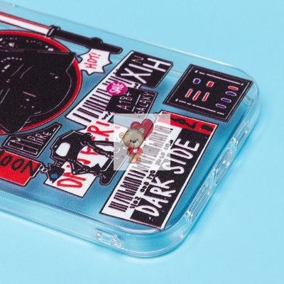 Чехол-накладка для Apple iPhone 13 Pro Max - (001) (прозрачный) - SC271