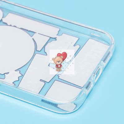 Чехол-накладка для Apple iPhone 13 Pro Max - (001) (прозрачный) - SC271