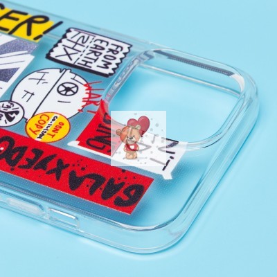 Чехол-накладка для Apple iPhone 13 Pro Max - (002) (прозрачный) - SC271