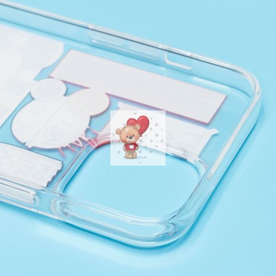 Чехол-накладка для Apple iPhone 13 Pro Max - (002) (прозрачный) - SC271