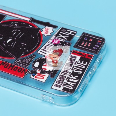 Чехол-накладка для Apple iPhone 13 Pro - (001) (прозрачный) - SC271