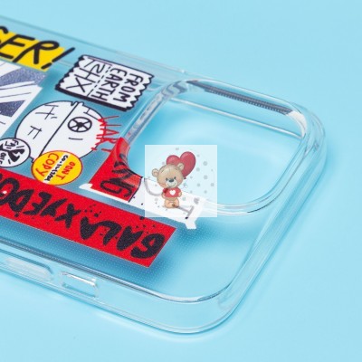 Чехол-накладка для Apple iPhone 13 Pro - (002) (прозрачный) - SC271