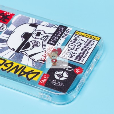 Чехол-накладка для Apple iPhone 13 Pro - (002) (прозрачный) - SC271