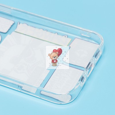 Чехол-накладка для Apple iPhone 13 Pro - (002) (прозрачный) - SC271