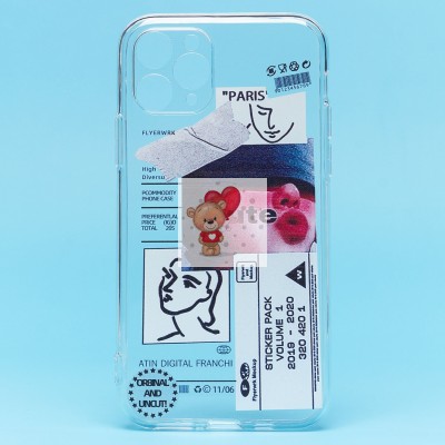 Чехол-накладка для Apple iPhone 11 Pro - (001) (прозрачный) - SC273 Чехол-накладка для Apple iPhone 11 Pro - (001) (прозрачный) - SC273