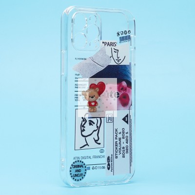 Чехол-накладка для Apple iPhone 12 Pro - (001) (прозрачный) - SC273 Чехол-накладка для Apple iPhone 12 Pro - (001) (прозрачный) - SC273