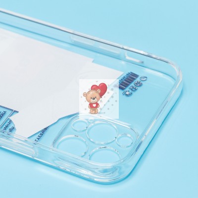 Чехол-накладка для Apple iPhone 12 Pro - (001) (прозрачный) - SC273 Чехол-накладка для Apple iPhone 12 Pro - (001) (прозрачный) - SC273