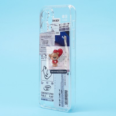 Чехол-накладка для Apple iPhone 12 Pro - (002) (прозрачный) - SC273 Чехол-накладка для Apple iPhone 12 Pro - (002) (прозрачный) - SC273