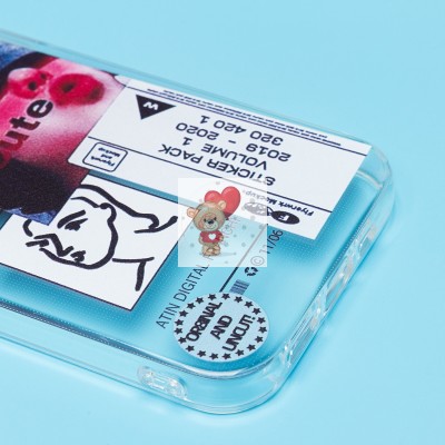 Чехол-накладка для Apple iPhone 12 - (001) (прозрачный) - SC273