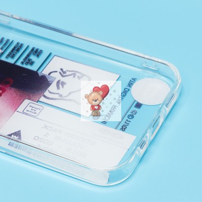 Чехол-накладка для Apple iPhone 12 - (001) (прозрачный) - SC273