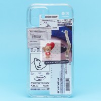 Чехол-накладка для Apple iPhone 12 - (002) (прозрачный) - SC273 Чехол-накладка для Apple iPhone 12 - (002) (прозрачный) - SC273