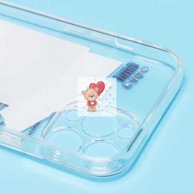 Чехол-накладка для Apple iPhone 13 Pro Max - (001) (прозрачный) - SC273