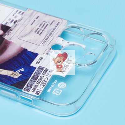 Чехол-накладка для Apple iPhone 13 Pro Max - (002) (прозрачный) - SC273