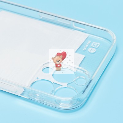 Чехол-накладка для Apple iPhone 13 Pro Max - (002) (прозрачный) - SC273