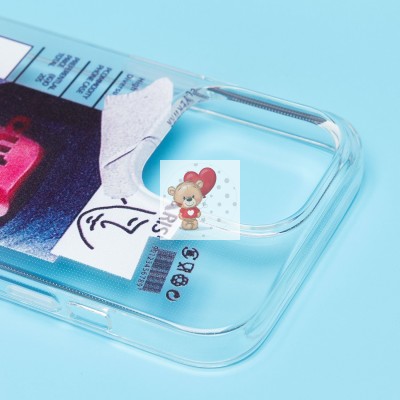 Чехол-накладка для Apple iPhone 13 Pro - (001) (прозрачный) - SC273