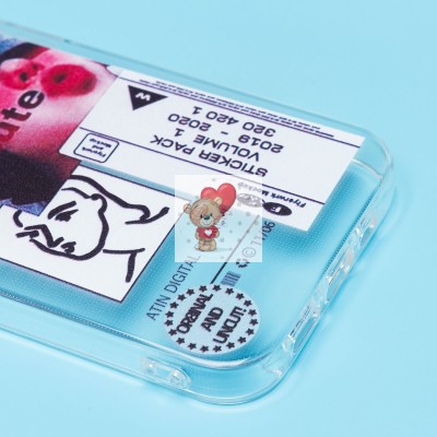 Чехол-накладка для Apple iPhone 13 Pro - (001) (прозрачный) - SC273